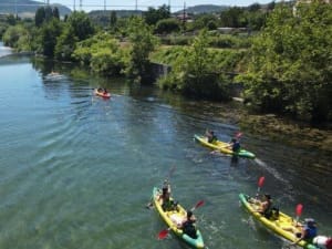 Location de Canoë-Kayak au départ de Boffi : parcours 22km