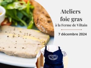 Atelier foie gras à la Ferme de Viltain (78)