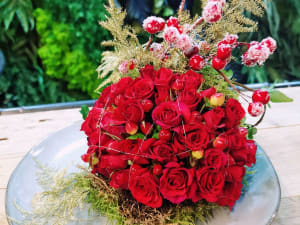 Atelier végétal, Création centre de table Truffaut Orvault