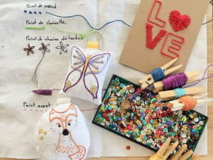 Atelier broderie à Paris 15ème