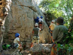Escalade sur les Gorges du Chassezac en Ardèche (07)