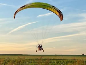 Baptême de l'air en ULM paramoteur à Crépy-en-Valois (60)