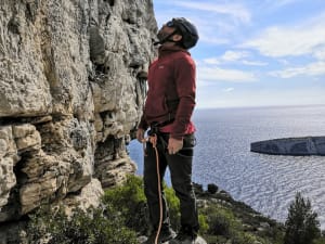 Escalade en falaise aux Calanques de Marseille (13)
