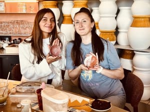 Atelier création d'objets en Jesmonite à Cannes (06)