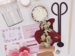 Atelier création de bougie à Peymeinade (06)