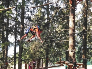 Parc Accrobranche aux Adrets (38)