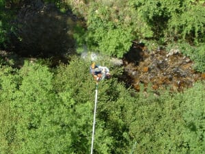 Saut à l'élastique du Pont de Bezergue (81)