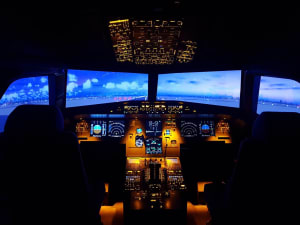 Simulateur de vol A320 à Lille