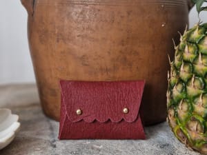 Atelier étui à lunettes ou porte-monnaie en piñatex à Niort