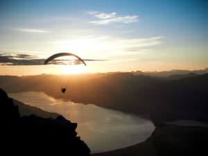 Vol en parapente au lac d'Annecy (74)