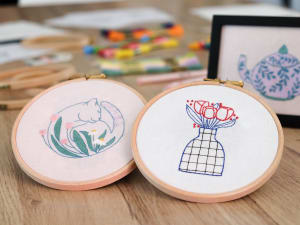Atelier d'initiation à la Broderie à Rezé (44)
