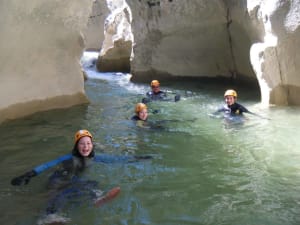 Canyoning dans les gorges du Jabron à Castellane (04)