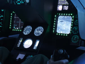 Simulateur de pilotage d'avion de chasse F-35 près d'Orly (91)