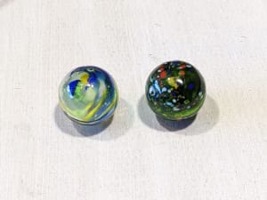 Atelier enfant création de bille en verre à Daux (31)