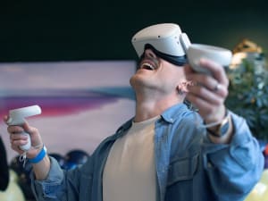 Expérience de réalité virtuelle chez Virtual Room Nantes (44)