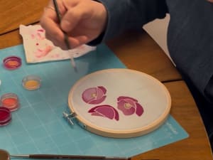 Atelier peinture sur soie à Courbevoie (92)