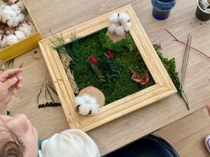 Atelier cadre végétal à Boulogne (92)