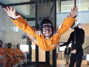 Simulateur de chute libre en soufflerie près de Poitiers