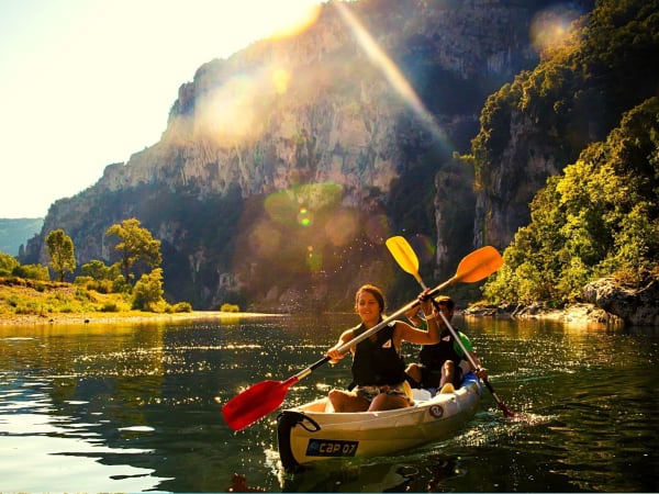 Location de Canoë à Sampzon - Parcours 12km