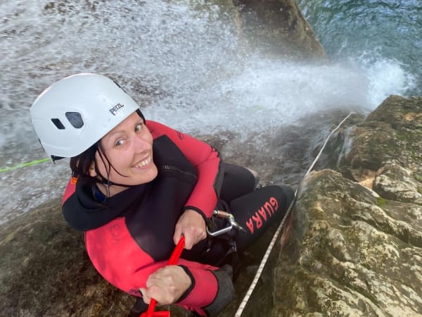 Canyoning au canyon du Versoud à La Rivière (38)