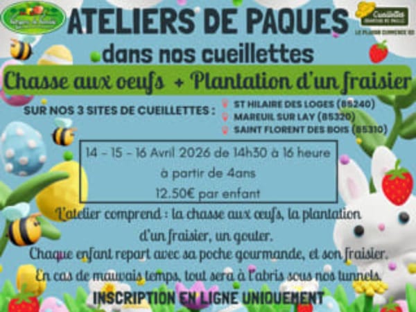 Saint-Hilaire-des-Loges Easter egg hunt