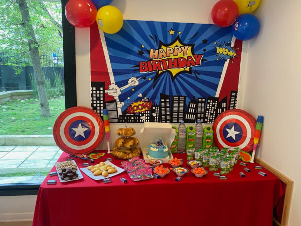 Anniversaire Héros & Dessins Animés au choix à Paris 16ème