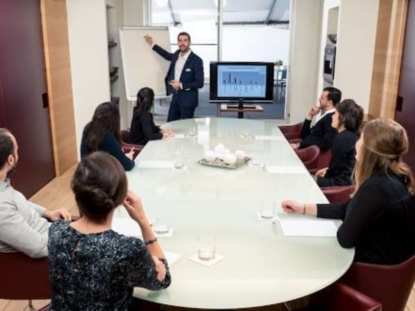 Espace réunion à l'Ecole Ducasse à Paris 16ème