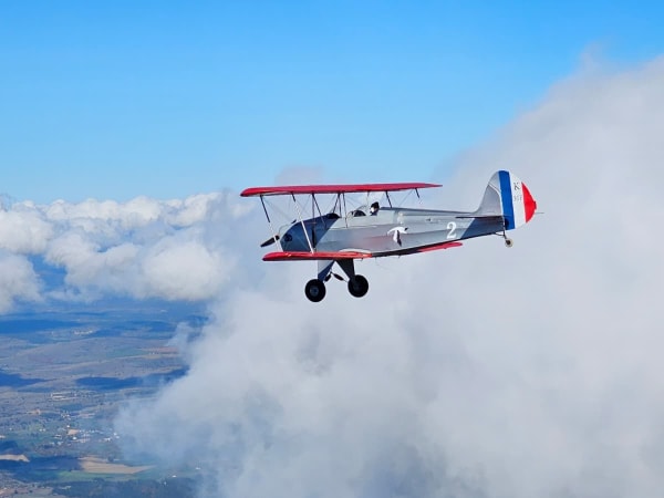Initiation au pilotage en biplan à Saint-Secondin (86)