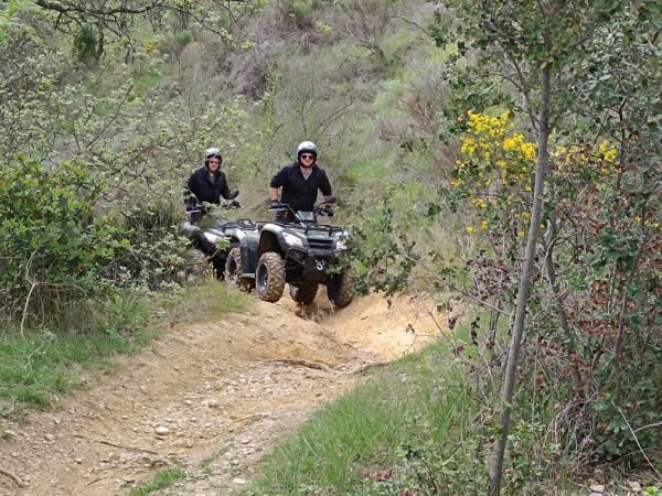 Balade guidée en quad près de Montpellier (34)