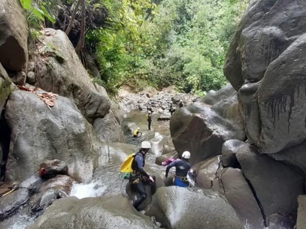 Canyoning Vauchelet en Basse-Terre (971)
