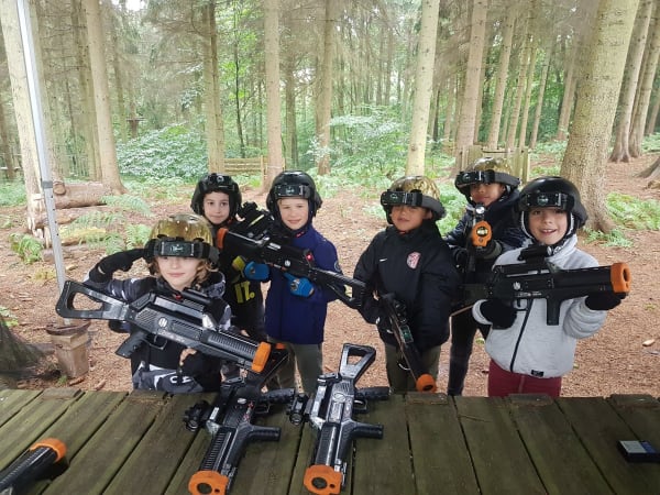 Anniversaire Laser Game Outdoor 6-15 ans à Evreux (27)