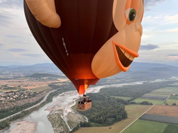 Vol en Montgolfière à Oraison près d'Aix-en-Provence