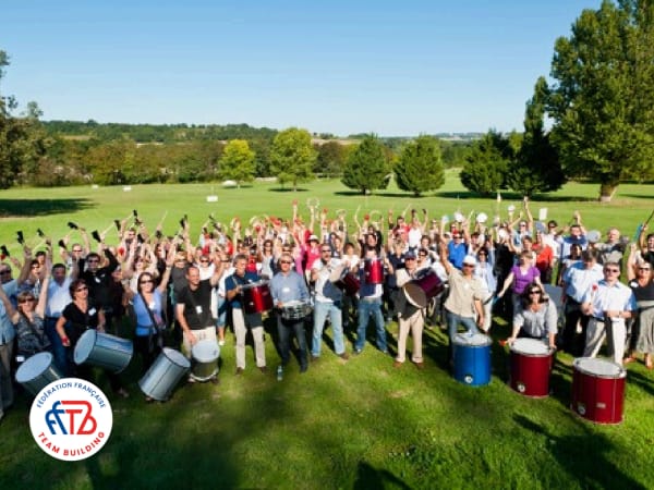 Team building percussions brésiliennes