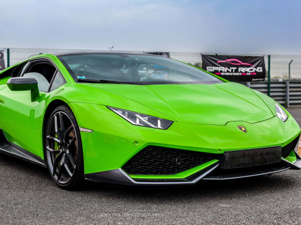 Stage duo Lamborghini Huracan+Ferrari F8 à Croix-en-Ternois