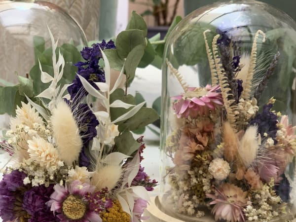 Atelier composition florale sous cloche à Meudon (92)