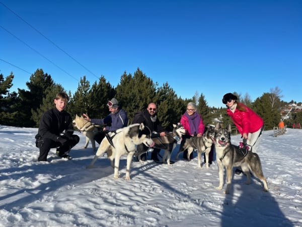 Cani-rando avec des chiens de traîneau à Camurac (11)