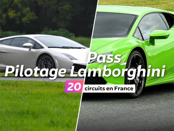 Pass Pilotage Lamborghini | 20 circuits en France