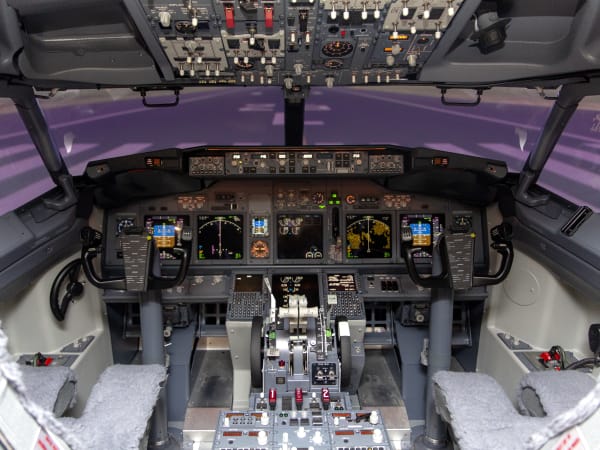 Simulateur de pilotage d'avion de ligne à Longjumeau (91)