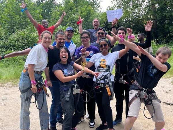 Team Building Olympiade & accrobranche aux Boucles de Seine (78)