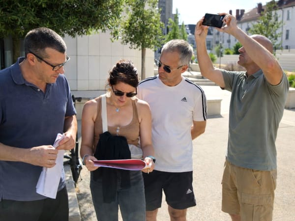 Rallye d'orientation urbain dans le centre-ville de Dijon