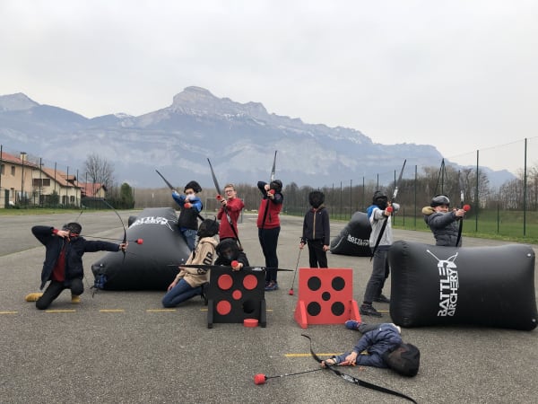 Anniversaire Archery Tag à Grenoble (38)