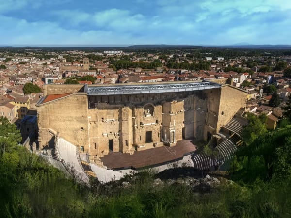 Billet pour l'Arc de triomphe et Théâtre romain à Orange  (84)