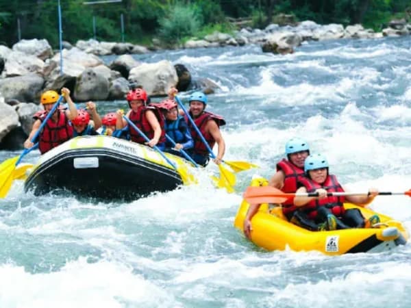 Rafting "Découverte" sur la descente de l'Ariège à Foix (09)