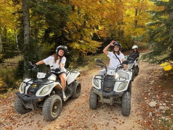 Balade 1h en quad près de Vence (06)