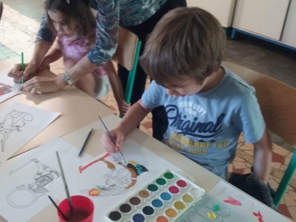 Atelier enfant hiéroglyphes à Montpellier (34) 