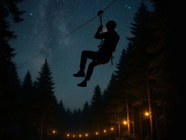 Nocturne accrobranche, AccroCamp Poissy