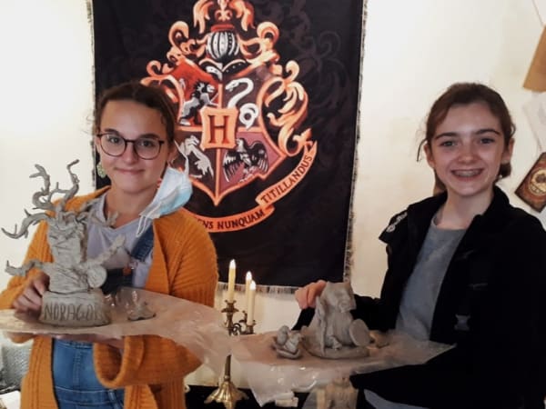 Anniversaire "Harry Potter" sculpture-modelage à Palaiseau (91)