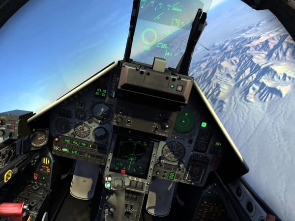 Simulateur de combat aérien Mirage 2000 à Hénin-Beaumont