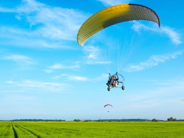 Vol en ULM Paramoteur près de Fontainebleau (91)