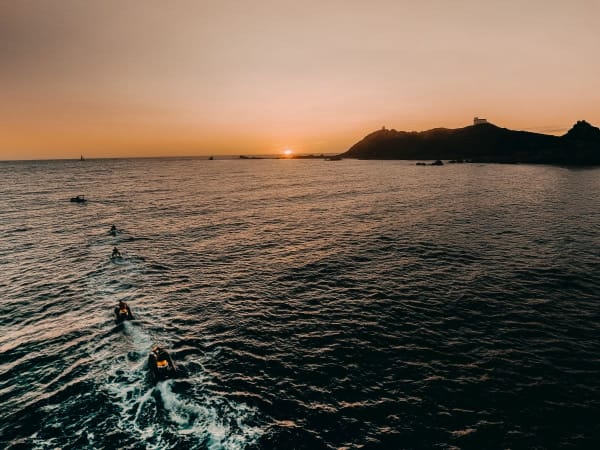 Coucher du soleil sur les Sanguinaires en jet ski à Ajaccio (20)